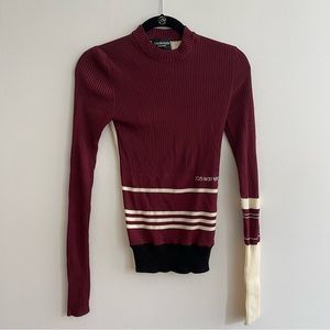 Calvin Klein Maroon Top